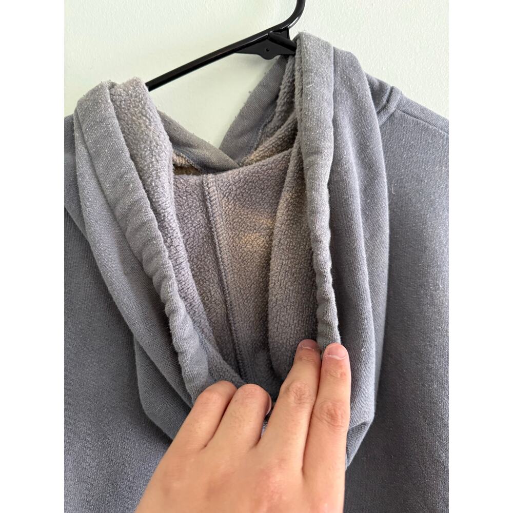 ALO Yoga Oversized Hooded Sweatshirt - Gray - Picture 7 of 13